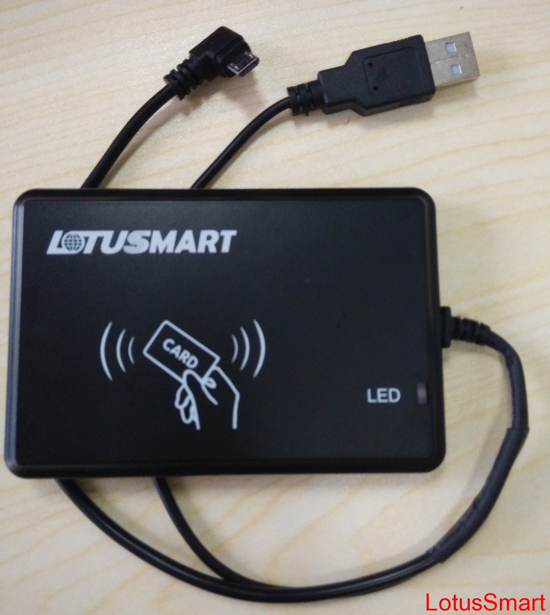 Micro USB OTG手持式安卓手机智能卡读写器